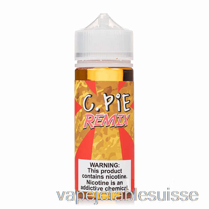 Vape Suisse C. Remix De Tarte - Combattant De La Nourriture - 120ml 3mg